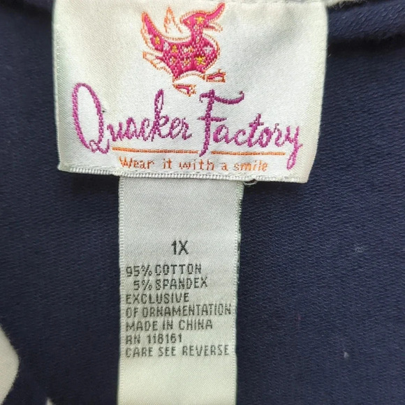 Quacker Factory Jacket.โ 1X. EUC - Picture 6 of 6